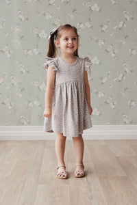 Organic Cotton Ada Dress - Rosalie Field Raindrop