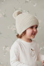 Load image into Gallery viewer, Aurelie Beanie - Light Oatmeal Marle