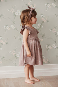 Organic Cotton Ada Dress - Petite Fleur Antler