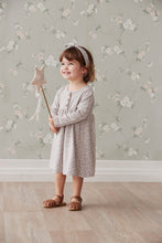 Load image into Gallery viewer, Organic Cotton Bridget Dress - Rosalie Field Raindrop