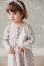 Load image into Gallery viewer, Organic Cotton Bridget Dress - Rosalie Field Raindrop