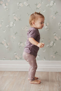 Organic Cotton Legging - Petite Fleur Antler