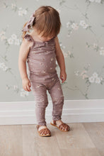 Load image into Gallery viewer, Organic Cotton Legging - Petite Fleur Antler