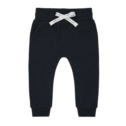 Organic Cotton Morgan Track Pant - Onyx Marle  **Preorder**
