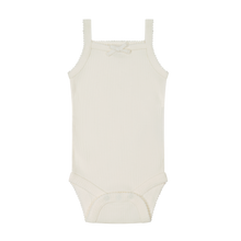 Load image into Gallery viewer, Organic Cotton Modal Singlet Bodysuit - Milk