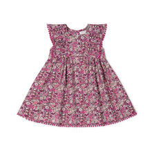 將圖片載入圖庫檢視器 Organic Cotton Gabrielle Dress - Garden Print