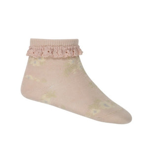Jacquard Floral Sock - Petite Fleur Pillow