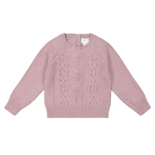 Sophie Jumper - Primrose Pink Marle  **Preorder**