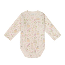 Load image into Gallery viewer, Organic Cotton Long Sleeve Bodysuit - Moons Garden