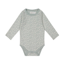 Load image into Gallery viewer, Organic Cotton Long Sleeve Bodysuit - Rosalie Fields Bluefox