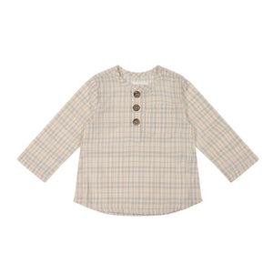 Organic Cotton Louis Top - Billy Check