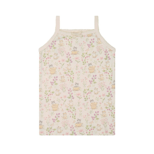 Organic Cotton Singlet - Moons Garden