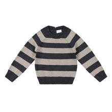 將圖片載入圖庫檢視器 Charles Knitted Jumper - Ink Stripe