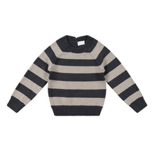 Load image into Gallery viewer, Charles Knitted Jumper - Ink Stripe