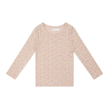 Load image into Gallery viewer, Organic Cotton Bridget Long Sleeve Top - Rosalie Field Rose Dust