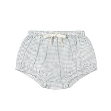 Load image into Gallery viewer, Organic Cotton Gingham Bloomer - Sky