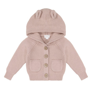 Sebastian Knitted Jacket/Cardigan - Pink Calico