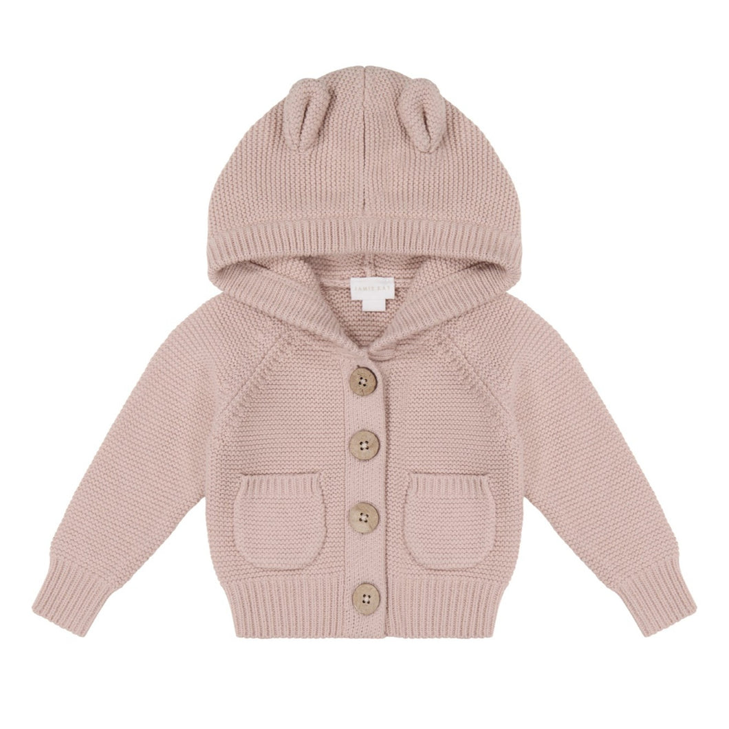 Sebastian Knitted Jacket/Cardigan - Pink Calico