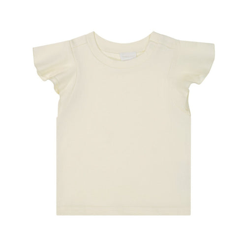 Pima Cotton Giselle Top - Parchment