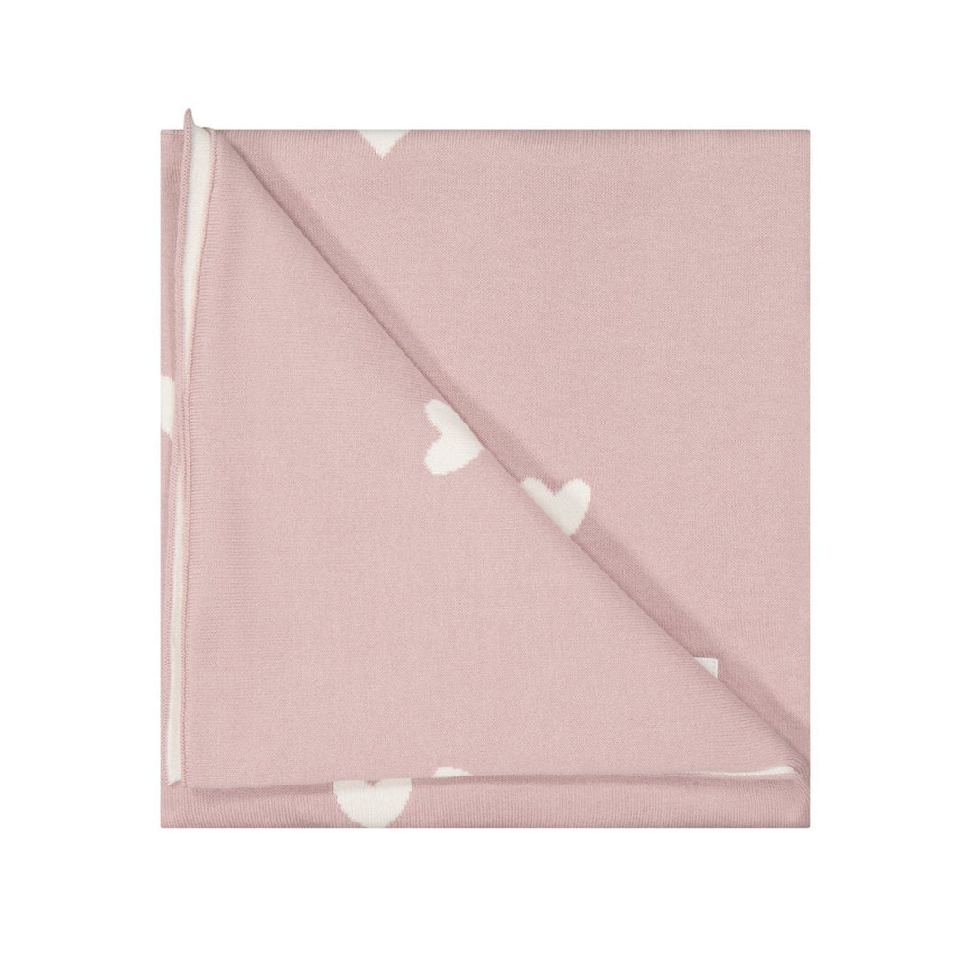 All My Heart Blanket - Powder Pink