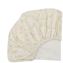 Load image into Gallery viewer, Organic Cotton Fitted Cot Sheet - Mable Bunnies  **Preorder**
