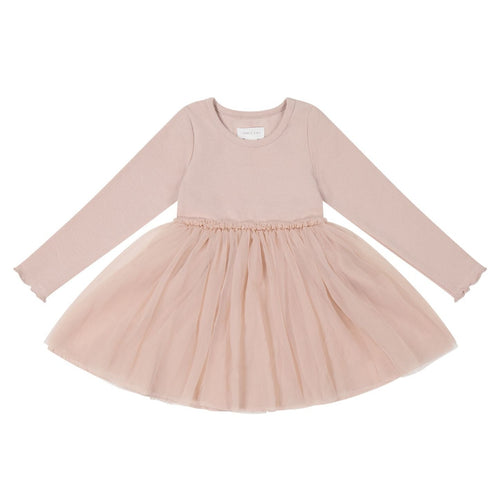 Anna Tulle Dress - Rosewater