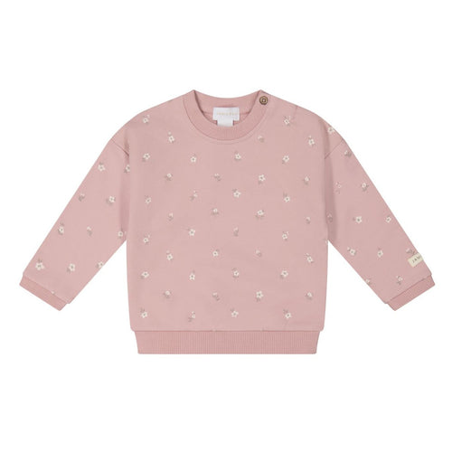 Organic Cotton Damien Sweatshirt - Goldie Rose Dust