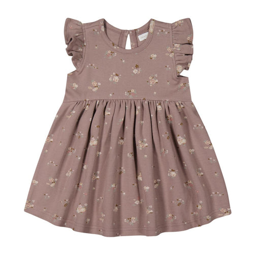 Organic Cotton Ada Dress - Petite Fleur Antler