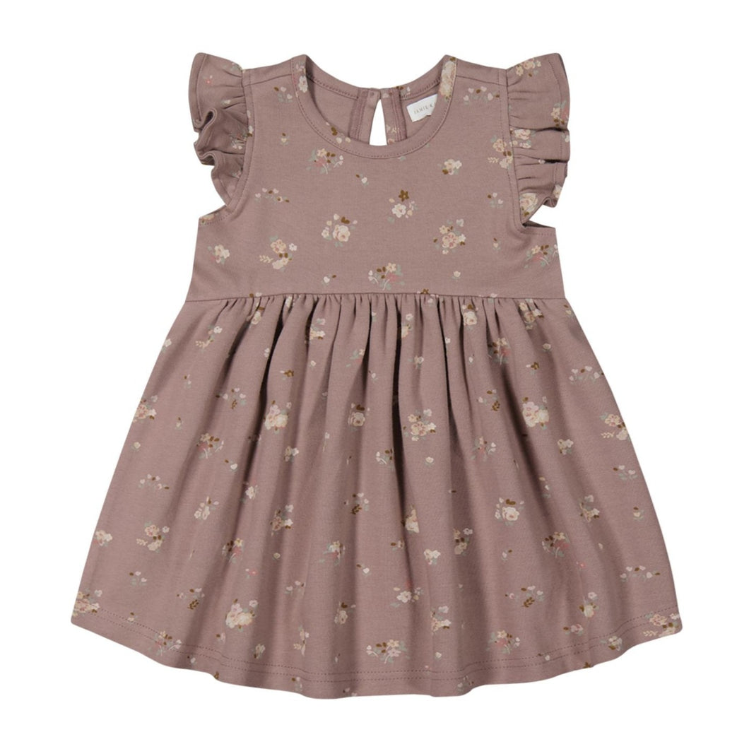 Organic Cotton Ada Dress - Petite Fleur Antler