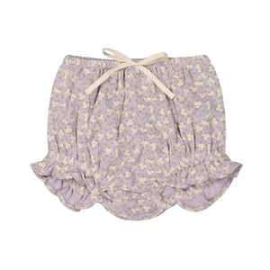 Organic Cotton Frill Bloomer - Rosalie Field Raindrop