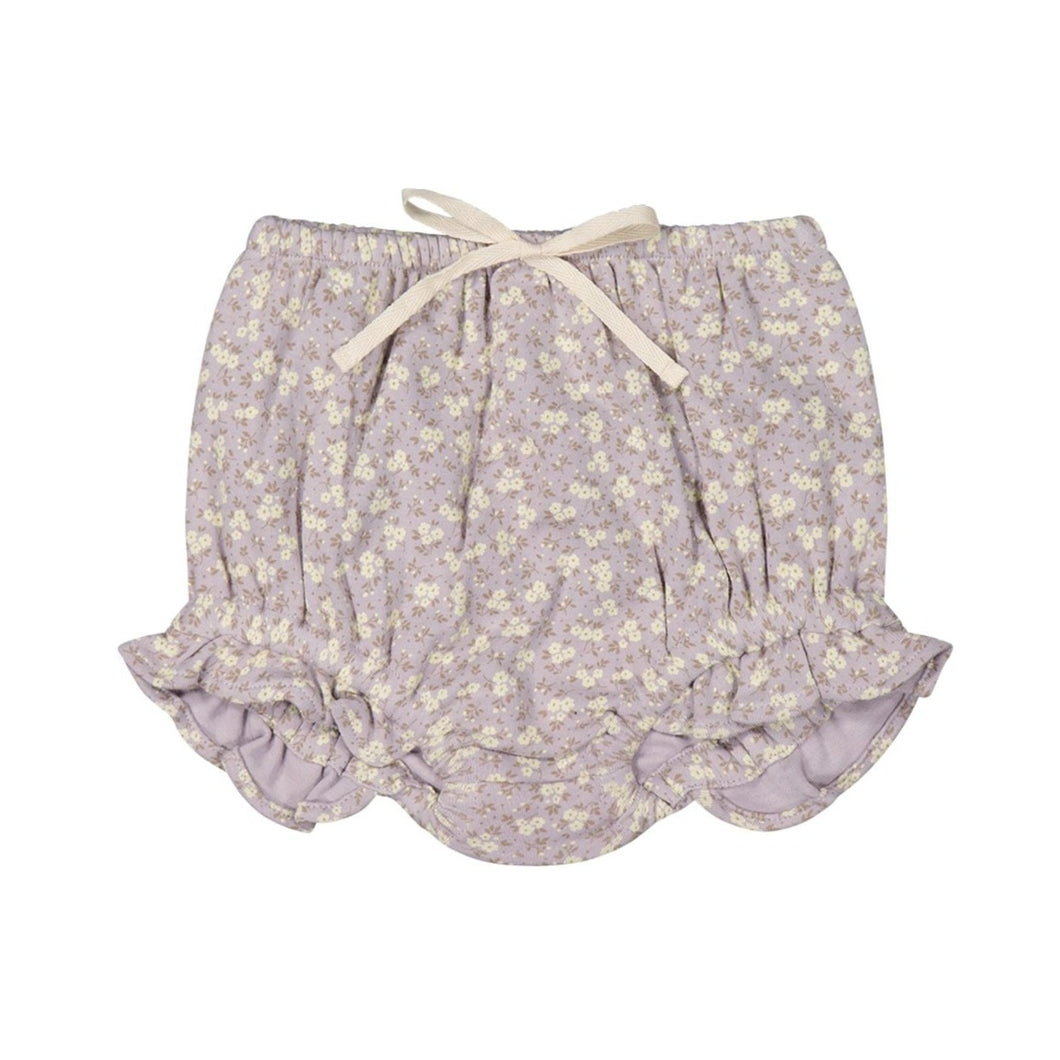 Organic Cotton Frill Bloomer - Rosalie Field Raindrop