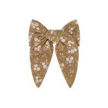 Load image into Gallery viewer, Organic Cotton Bow - Rosalie Field Caramel