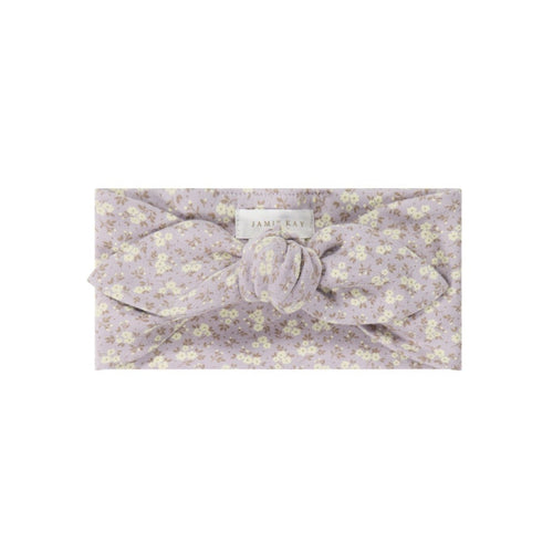 Organic Cotton Headband - Rosalie Field Raindrop