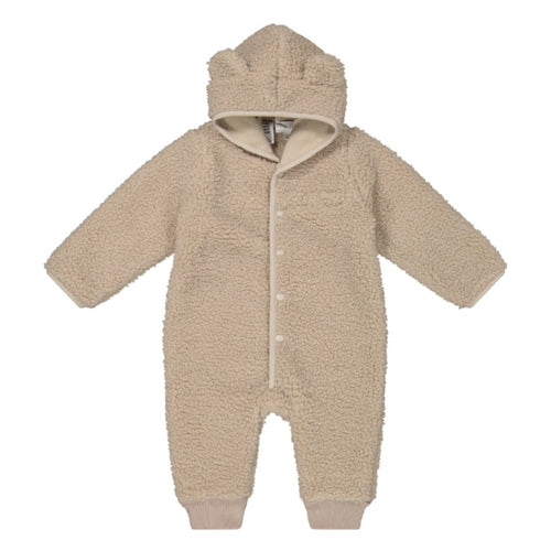 Sasha Recycled Polyester Sherpa Onepiece - Lait Marle