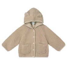 Load image into Gallery viewer, Tatum Recycled Polyester Sherpa Jacket - Lait Marle