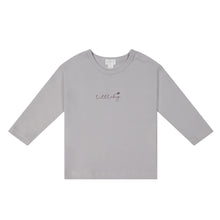 將圖片載入圖庫檢視器 Pima Cotton Arnold Long Sleeve Top - Moon