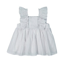 Load image into Gallery viewer, Organic Cotton Gingham Sylvie Top - Sky