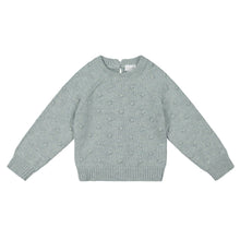 將圖片載入圖庫檢視器 Dotty Knit Jumper - Mist Fleck