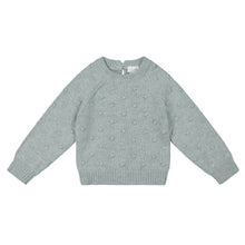 Load image into Gallery viewer, Dotty Knit Jumper - Mist Fleck