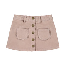 Load image into Gallery viewer, Elodie Cord Skirt - Dusky Rose