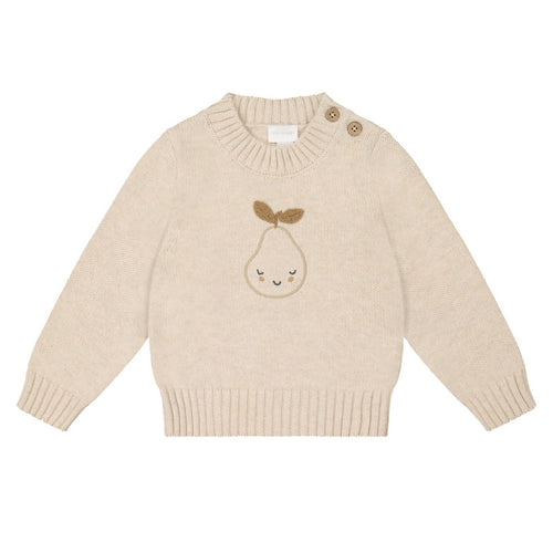 Lennon Jumper - Oatmeal Marle