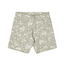 Load image into Gallery viewer, Organic Cotton Bike Short - Pansy Floral Mist