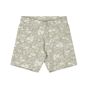 Organic Cotton Bike Short - Pansy Floral Mist