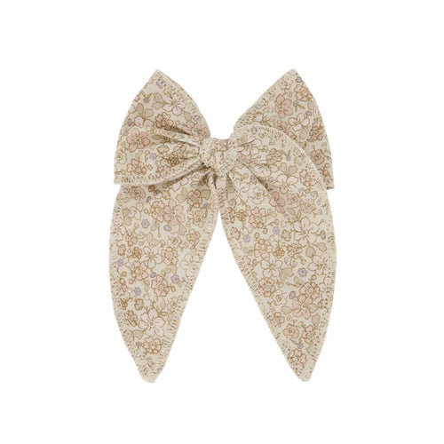 Organic Cotton Bow - Chloe Pink Tint