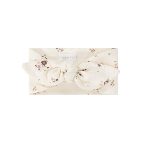 Organic Cotton Headband - Lauren Floral