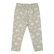 將圖片載入圖庫檢視器 Organic Cotton Legging - Pansy Floral Mist