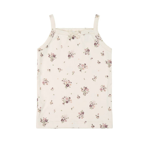 Organic Cotton Singlet - Lauren Floral