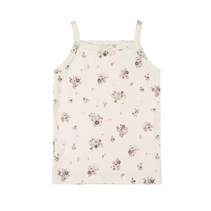 Organic Cotton Singlet - Lauren Floral
