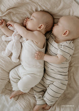 Load image into Gallery viewer, Organic Cotton Pointelle Singlet Bodysuit - Natural  **Preorder**