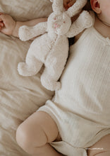 Load image into Gallery viewer, Organic Cotton Pointelle Singlet Bodysuit - Natural  **Preorder**